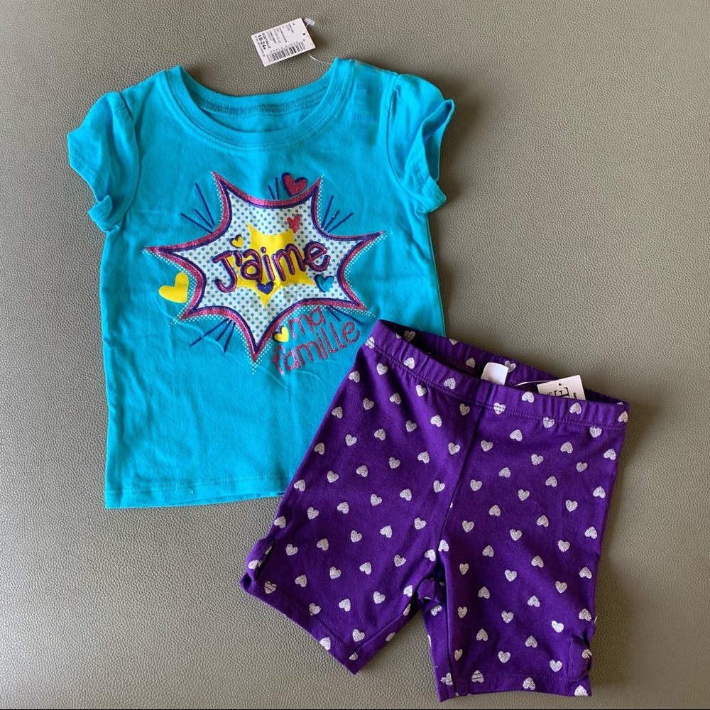 3 for 20$ NWT 18-24 months baby girl set